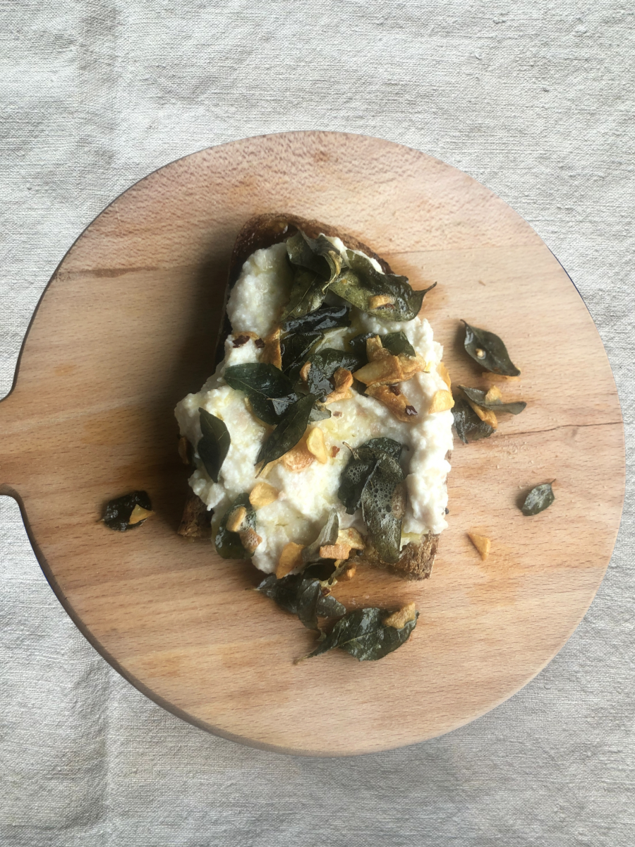 Butter Bean, Ricotta & Lemon Smash