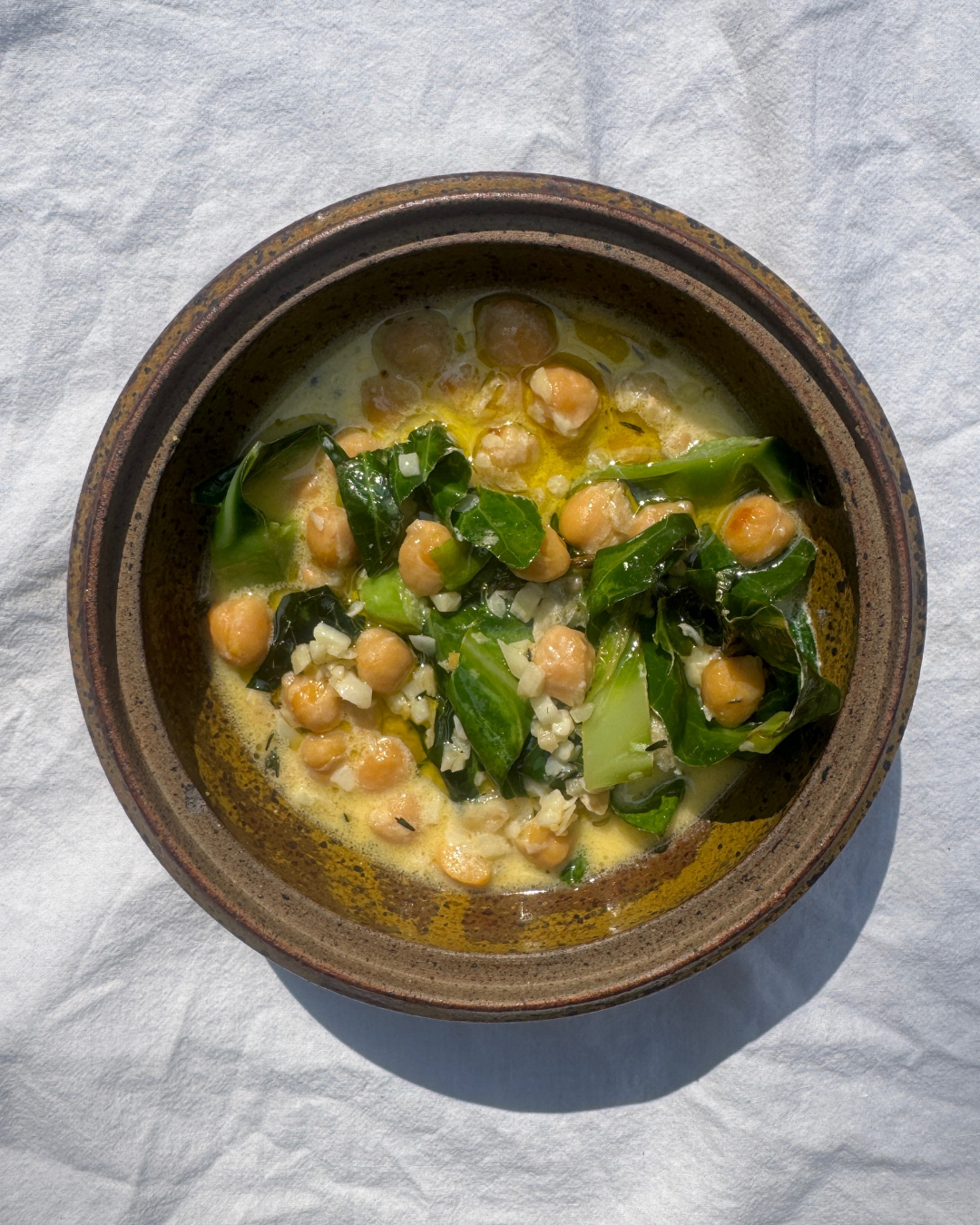 The 5-Minute Chickpea & Greens Recipe