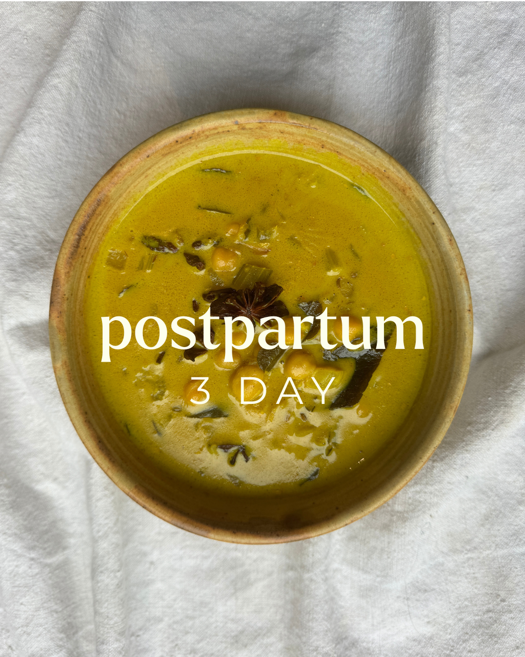 3 Day Postpartum Food Support