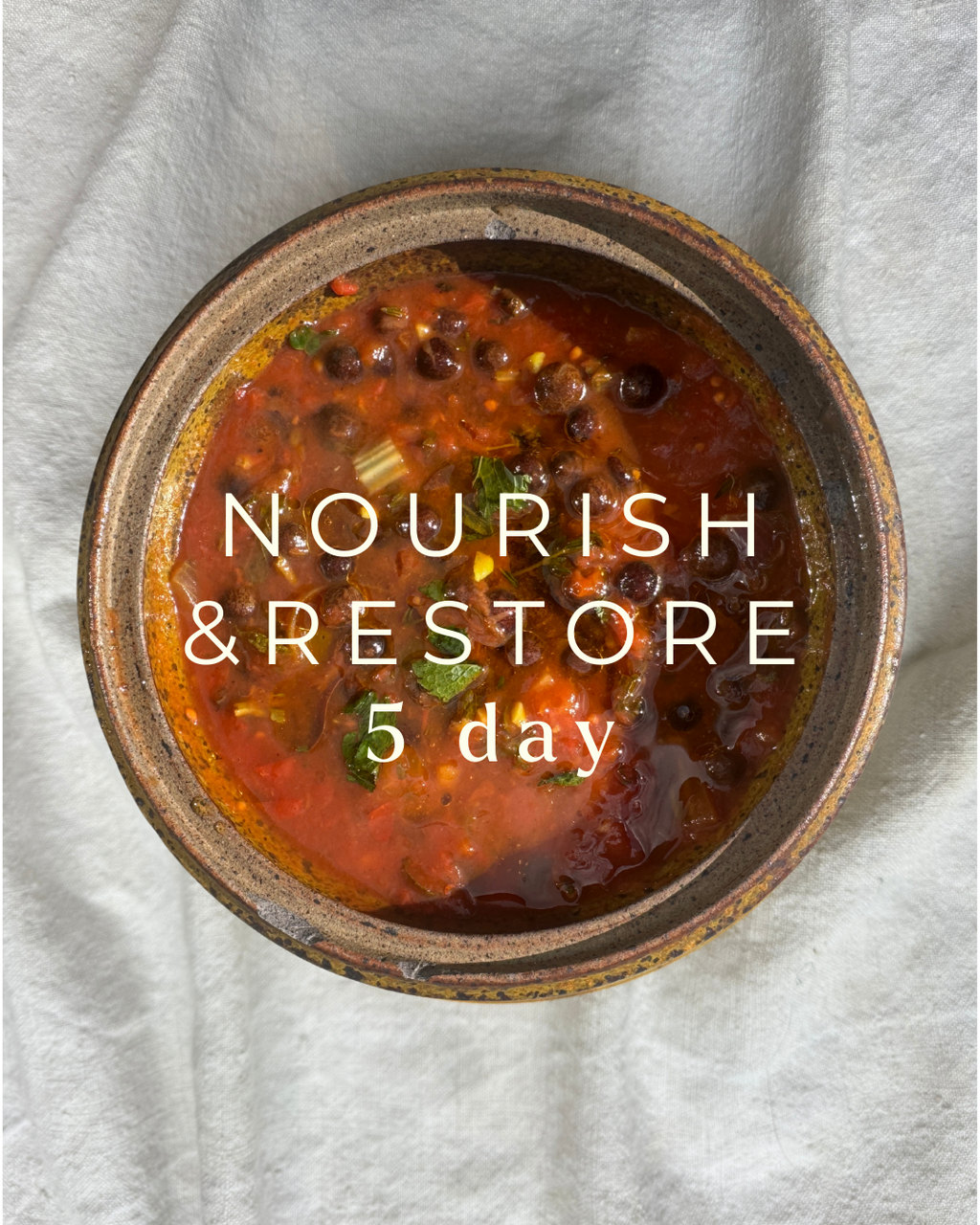 5 Day Nourish and Restore Food Support