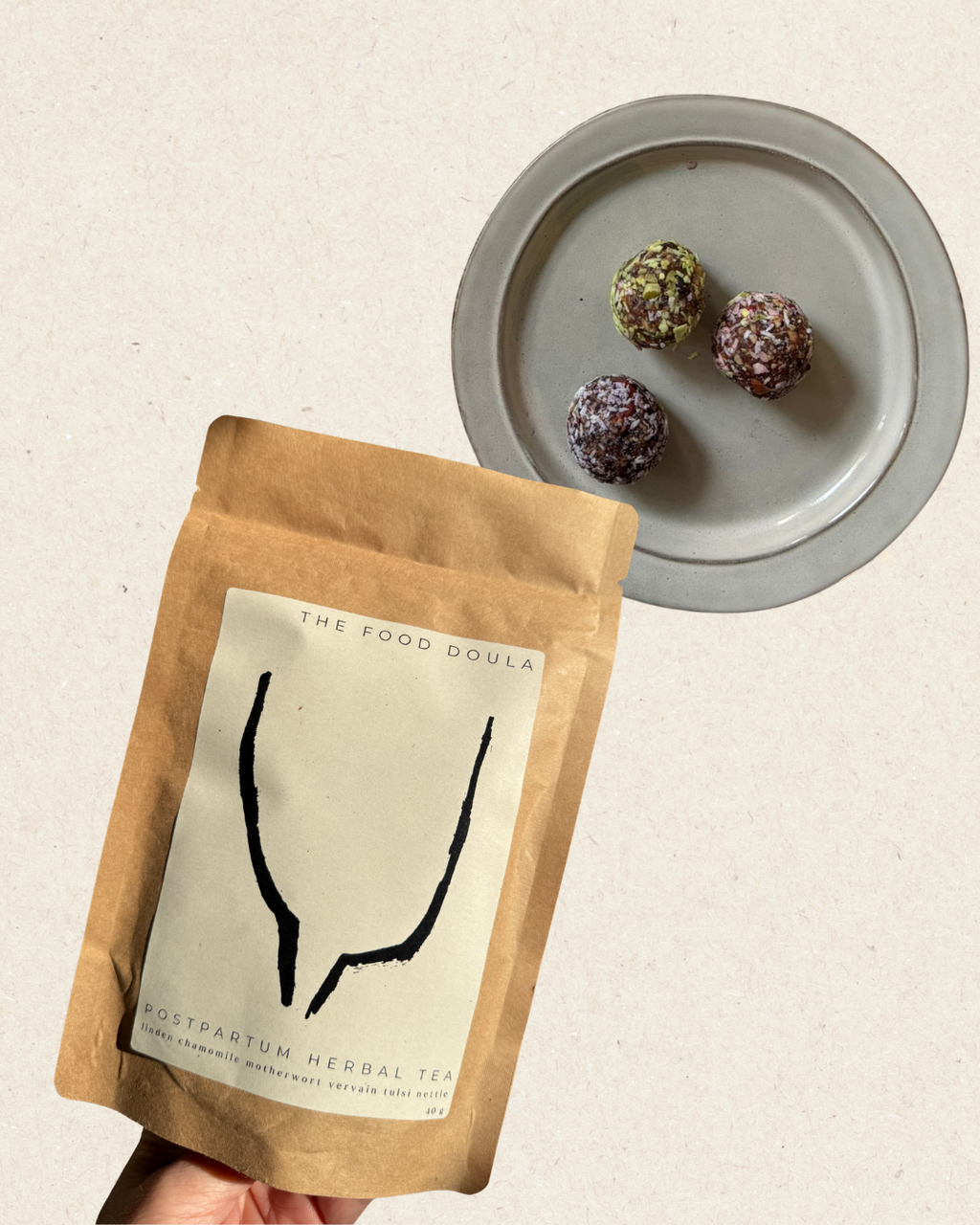 The Postpartum Snack & Tea Bundle