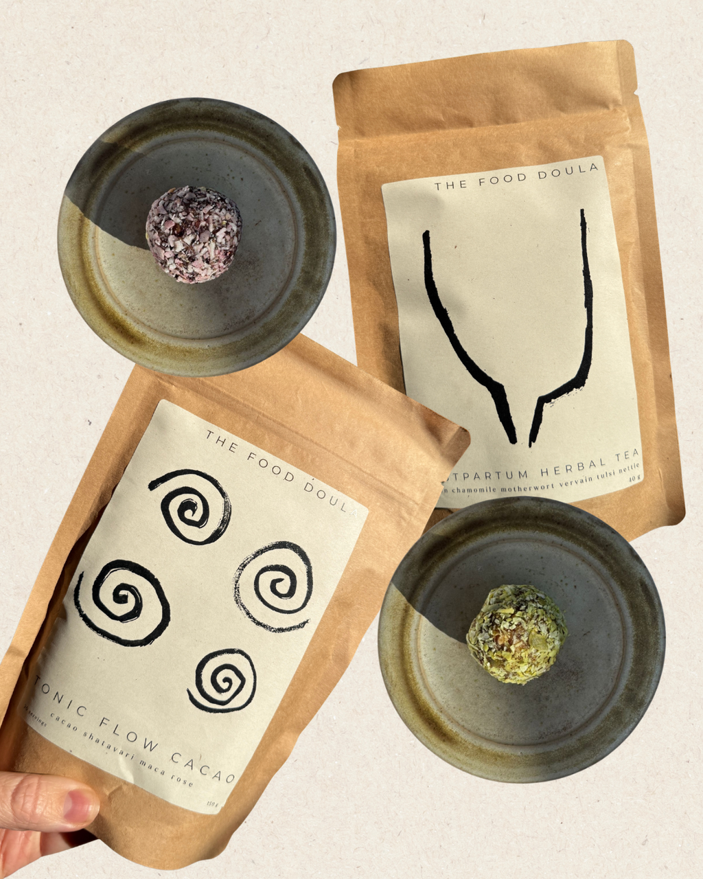 The Postpartum Snack & Hydration Bundle