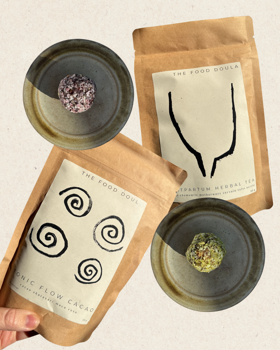 The Postpartum Snack & Hydration Bundle